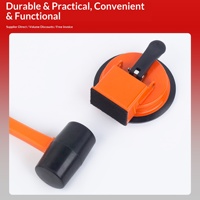 Ventouse puissante pour joints de parquet, outil de levage pour le déplacement et l'installation de carreaux de sol ; Ventouse de qualité DIY pour carreaux, capacité 50 kg