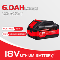 Ensemble d'outils électriques sans fil LYUWO à grande capacité avec batterie au lithium, utilisé pour les perceuses à main, les clés à molette, les tournevis, les outils à batterie au lithium