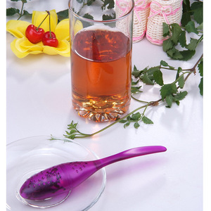 Likelai Tadpole <b>Tea</b> Infuser Spoon Reusable <b>Tea</b> <b>Maker</b> For Mug Simple Style Blue - Product Image 4