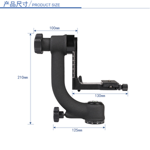 Kaliou C022 Chất Lượng Cao 360 Độ Shot Gimbal Bóng Đầu Với Nhanh Chóng Phát Hành Tấm Cho Dài Tập Trung Ống Kính Máy Ảnh Kỹ Thuật Số - Product Image 3