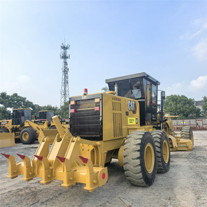 Niveleuse à moteur Caterpillar 140H d'occasion avec pompe et boîte de vitesses - Matériel de construction de haute qualité - Product Image 2