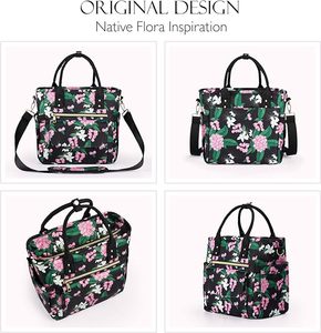 Sac à déjeuner isotherme double couche grande capacité, design simple, en polyester durable pour activités de plein air – Échantillon gratuit - Product Image 2