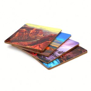 Posavasos Personalizados de Madera MDF Estilo Europeo, Impresos a Medida, de Calidad para Restaurantes, para Sublimación - Product Image 5