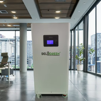 Deligreen EU/CN Logo personnalisé LiFePO4 51.2V 314Ah 16,07 kWh Système d'extinction d'incendie intégré hybride/hors réseau debout