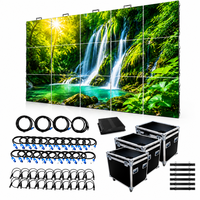Écran LED P2.9 P3.91 à installation facile pour location, mur vidéo, toile de fond d'événement, affichage intérieur/extérieur pour scène de concert