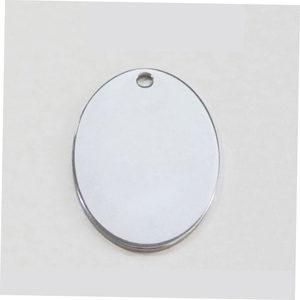 Custom Logo Stainless Steel Pet Dog <b>Tags</b> Sustainable Custom Laser <b>Name</b> <b>Tag</b> with Rivet Decoration Dot Pattern for Engraving - Product Image 5