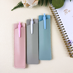 Portabel Warna Solid Bahan Lain Ango G654 16.5X3.5Cm Kantong Pena Tahan Gores Tempat Pelindung Penutup Pensil Casing Lengan - Product Image 6