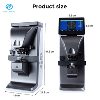 Focometer otomatis LCD Digital, pengukur lensa layar sentuh