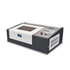 300*200mm 40W 50W Agente de fábrica Micro Co2 Máquina de fabricación de sellos de goma láser y precio de máquina de grabado de cristal de foto 3D - Product Image 3