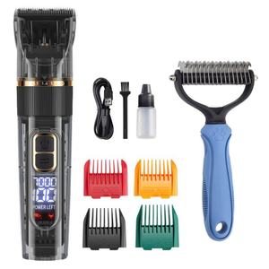 Pet Electric Clipper with Three Levels <b>Dog</b> Electric Clipper cat Shaver Hair Trimmer Set Hair Clipper - Product Image 2