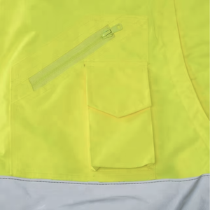 Hot Bán 3-Trong-1 Hi-VIS Tương Phản Áo Khoác Không Thấm Nước Cao Khả năng Hiển thị Áo Khoác Ở Một Mức Giá - Product Image 3