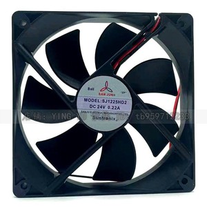 Ventilateur axial DC à roulement à billes Three Giants 12V 24V 2800 tr/min pour armoire, onduleur, machine à souder, boîtier de distribution - Product Image 1