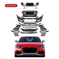 Kit carrosserie de haute qualité en PP pour Audi TT TTS, style TTRS, comprenant pare-chocs avant, calandre, jupes latérales et diffuseur arrière