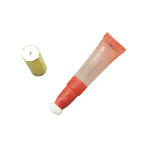 Tubo correttore da 10ml 15ml 20ml con applicatore correttore tubo per imballaggio tubo correttore per fard liquido con fard in spugna