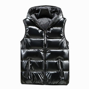 LAYENNE Venta caliente <span class=keywords><strong>acolchado</strong></span> de talla grande Casual invierno <span class=keywords><strong>acolchado</strong></span> Puffer <span class=keywords><strong>chaleco</strong></span> cremallera sin mangas Crop Top chalecos chaqueta - Product Image 1