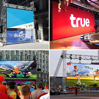 P3.91 p4.81 Panel de pared de video HD a todo color para exteriores Alquiler de eventos Pantalla LED interior Pantalla LED de escenario al aire libre para conciertos