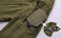 Neuer Herren Taktischer Kapuzenpullover, Outdoor Polartec Fleece Pullover, Winddichte Warme Winterjacke, Jagd- und Klettermantel