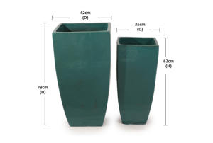 Pot en céramique en gros - Respirant avec trou de drainage Pot économique pour intérieur et extérieur - Product Image 4