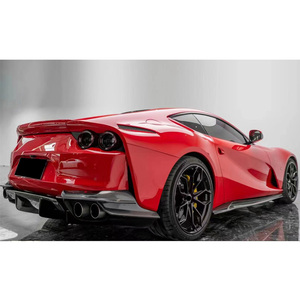 ชุดแต่งคาร์บอนไฟเบอร์แห้ง สำหรับ <span class=keywords><strong>Ferrari</strong></span> <span class=keywords><strong>812</strong></span> อัพเกรดสไตล์ <span class=keywords><strong>Novitec</strong></span> ประกอบด้วยลิ้นหน้า ดิฟฟิวเซอร์หลัง ฝากระโปรง ครอบข้าง และชุดแต่งรอบคัน - Product Image 5