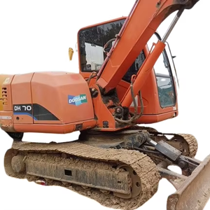 Precio barato de fábrica Original usado DOOSAN DH70 Excavadora hidráulica diesel con excelentes condiciones de trabajo Alto rendimiento - Product Image 1
