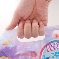 Échantillon liquide de shampooing cosmétique anti-fuite en nylon de papier d'aluminium de luxe personnalisé de 100ml 250ml Pochette à bec verseur debout Doypack avec poignée