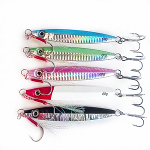 In alto a destra JIG111 10g ~ 60g di acqua salata Jigging esca in metallo per pesca in acque profonde <span class=keywords><strong>esche</strong></span> per pesca - Product Image 4