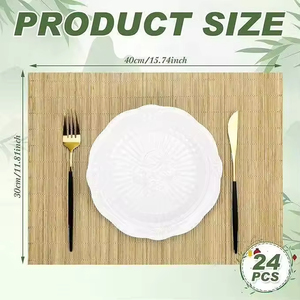 Kit de Decoración de Mesa de Bambú Personalizado, Tapete para Hacer <span class=keywords><strong>Sushi</strong></span>, Herramienta para Enrollar <span class=keywords><strong>Sushi</strong></span>, Tapetes de Madera al por Mayor - Product Image 3