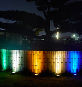 Ngoài trời <span class=keywords><strong>RGB</strong></span> <span class=keywords><strong>LED</strong></span> ánh sáng ngầm <span class=keywords><strong>IP67</strong></span> không thấm nước IP68 boong bước chôn ánh sáng 12V 24V uplight vườn recessed inground boong - Product Image 3