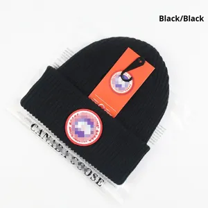 European American Fashion Men's Factory Direct Wholesale Cross-Border Brand Cold Weather Style <strong>Knitted</strong> <strong>Hat</strong> - Product Image 4