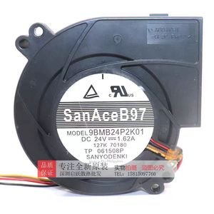 Ventilador Centrífugo Sanyodenki 24V 1.62A 9BMB24P2K01 Motor DC para Refrigeración de Ductos - Product Image 1