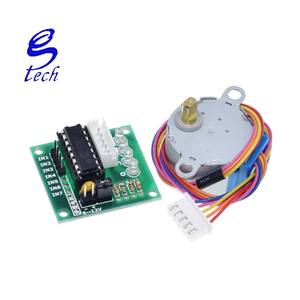 Moteur pas à pas 4 phases 28BYJ-48-5V de haute qualité, module de carte de commande ULN2003 - 1x moteur pas à pas + 1x carte ULN2003, 30-90 jours - Product Image 2