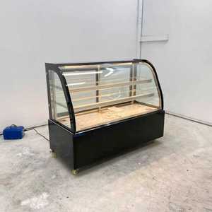 Vitrine <span class=keywords><strong>réfrigérée</strong></span> portable à double vitrage ventilée pour gâteaux, pour usage domestique ou commercial - Product Image 1