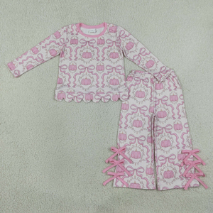 Conjunto de pantalones con capucha y bolsillos de manga larga para niñas y niños - Product Image 5