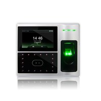 WiFi Cloud Face Time Sistema de máquina de asistencia Huella digital Empleado Sistema de gestión de reloj de tiempo electrónico