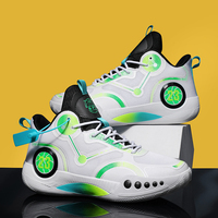 Chaussures de sport tendance pour hommes : baskets athlétiques décontractées, respirantes, antidérapantes, montantes, idéales pour le basketball