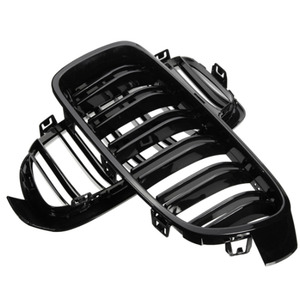Rejilla Delantera de Fibra ABS en Negro Brillante para F30 F35 2012-2019, Piezas Modificables, Rejillas Centrales de Malla - Product Image 6
