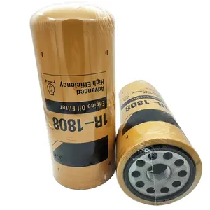 Huida-filtro de aceite usado para Caterpillar, 1R-1808, precio bajo