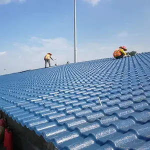 cheap and hot sell spanish plastic roofing tile span roofing pvc plastic sheet spanish roofing tiles