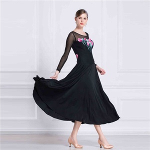 Vestido <span class=keywords><strong>de</strong></span> baile <span class=keywords><strong>de</strong></span> salón redondo <span class=keywords><strong>para</strong></span> <span class=keywords><strong>mujer</strong></span>, M-18247 <span class=keywords><strong>de</strong></span> gama alta, disfraz <span class=keywords><strong>de</strong></span> salsa y samba, <span class=keywords><strong>para</strong></span> práctica <span class=keywords><strong>de</strong></span> tango - Product Image 2