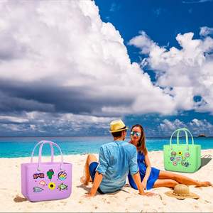 Breloques hawaïennes pour Halloween insert décoratif pour sac de plage Bogg sac à main sac fourre-tout accessoires simplement Style sud - Product Image 6