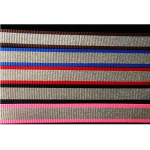 Màu rắn (Đen) Jacquard thể thao phản chiếu đầy sao phản chiếu loạt có sẵn trên Nylon khóa với Snap móc - Product Image 5