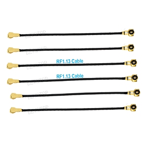 Câble <span class=keywords><strong>coaxial</strong></span> RG1.13 RF-1 femelle vers MHF4 RF-4 femelle, 50 OHM, 0-6GHz, direction opposée pour routeur 3G 4G <span class=keywords><strong>Modem</strong></span> - Product Image 2