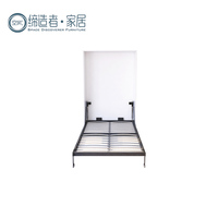Kit de quincaillerie dissimulée peu encombrante Mécanisme vertical pliable blanc Lit mural escamotable Lit mural électrique