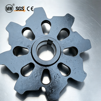 Chaîne de Convoyeur à Pignons Fermés en Acier Moulé Traité Thermiquement Robuste, Qualité Industrielle, pour Usine de Charbon