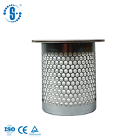 Eingebauter Luft-Öl-Abscheider für Luftkompressor SQ2138 SB520 OS2101 10012674 Vorabscheider aus Aluminium und Edelstahl für Luft