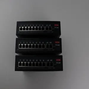 Émetteurs-récepteurs optiques Offre Spéciale d'usine Convertisseur de média fibre géré Commutateur Modbus Tcp Ethernet PoE