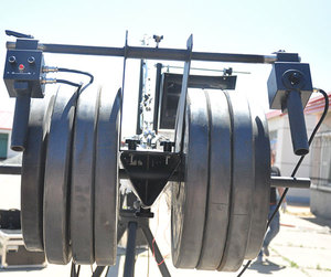 Grúa para Cámara de 7.6m con Cabezal Holandés L Pan Tilt Roll y <span class=keywords><strong>Dolly</strong></span> de 6 Ruedas, Suministro de Fábrica - Product Image 5