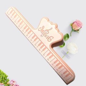 Wholesale Crown Music Page Clips Piano Key Pattern Plastic <b>Book</b> Mark Ruler Multifunctional Sheet Music Holder For Musician - Product Image 3