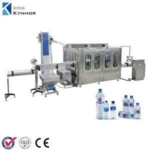 Complete Set A to Z Turnkey Project Cost Automatic Pure Drinking Mineral Water Filling Machine And Bottling Plant Packaging Line