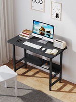Bureau d'écriture rectangulaire pour chambre d'étudiant, bureau de maison, petit bureau simple pour location